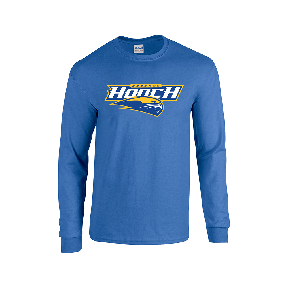 100% Cotton L/S T-Shirt (Hooch Logo Only) – Chattahoochee High School