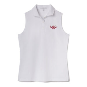 Fairway & Greene Women's Diana Sleeveless Pique Polo