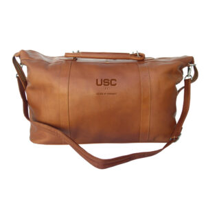 Large Leather Carry-On Satchell